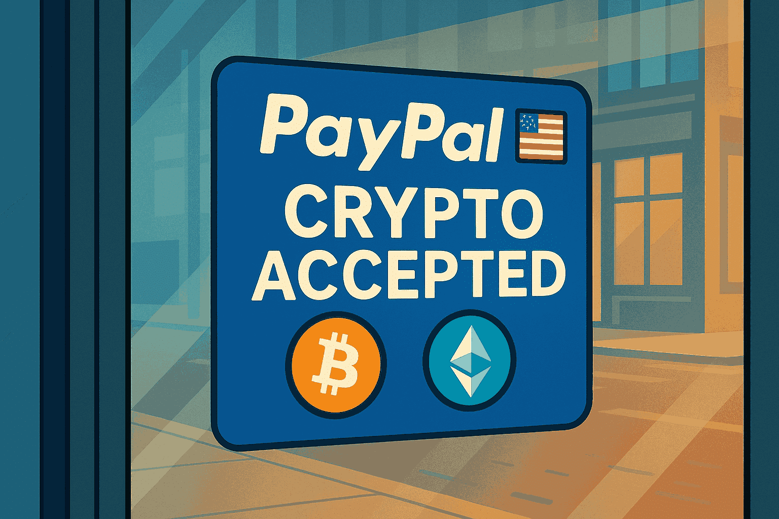 PayPal crypto payments 2025